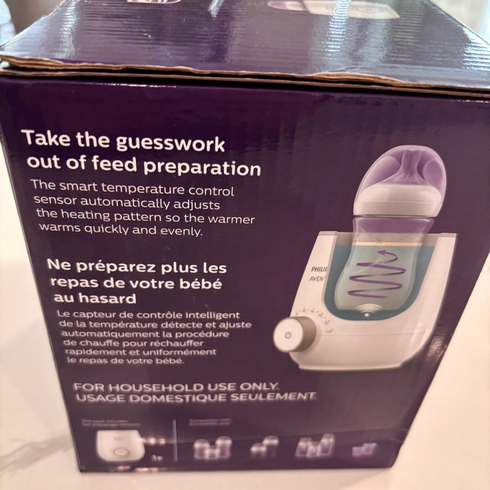 NWT Philips Avent Premium Fast Bottle Warmer-Smart Temp Controlps bottle warmer - Picture 7 of 8